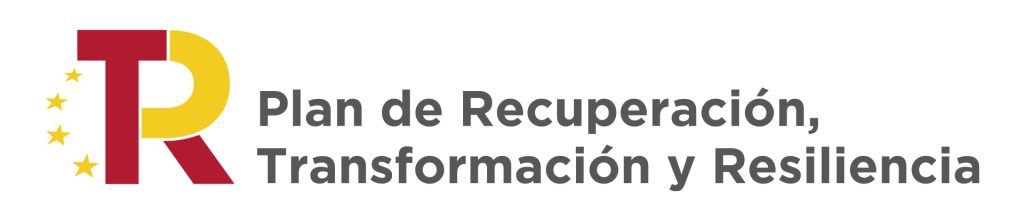 Logo plan de recuperación transformación y resiliencia